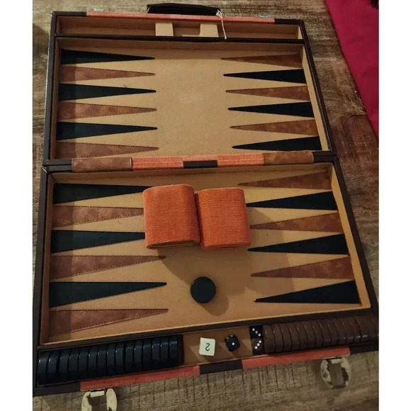 Unknown Other - Backgammon set
